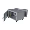 EFB-Elektronik 48,30cm (19) obudowa naścienna 6U, uchylna, 2-częściowa, RAL7035, głębokość 500 mm