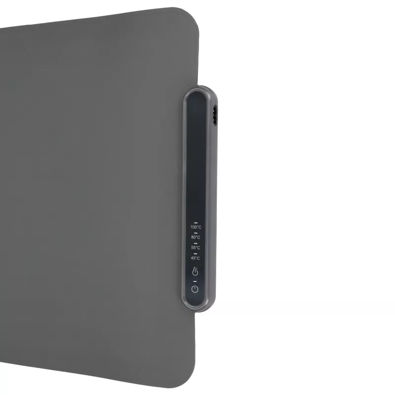 Extralink Mata grzewcza elektryczna szary 63X38 CM 400W