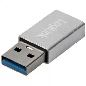 Adapter LogiLink AU0056 USB 3.2 Gen 1 USB Typu-C Żeński Srebrny