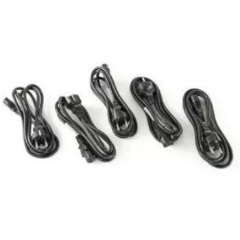 Zebra 105950-015 kabel zasilający Czarny Wtyczka zasilająca typu F IEC C13