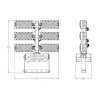 Synergy 21 LED Reflektor Obiektowy/Stadionowy 720W IP66 cw