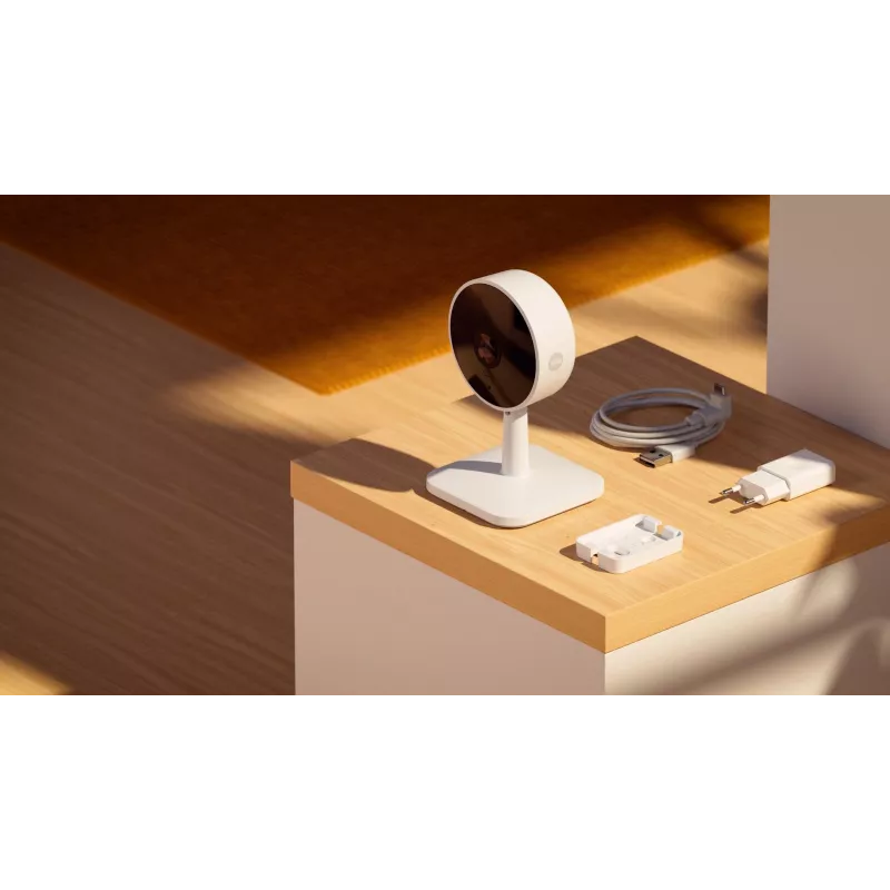 Kamera bezpieczeństwa IP Yale SV-IC-1A-W-EU 1080p, 2 MP, kąt widzenia 110°, Wi‑Fi, PTZ, audio dwukierunkowe, noktowizja