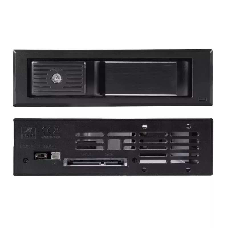 SilverStone FS301 - 13,3 cm (5.25 Zoll) - Speicherlaufwerkbehälter - 3.5 Zoll - SATA - Serial Attached SCSI (SAS) - SAS - SATA - 3.5