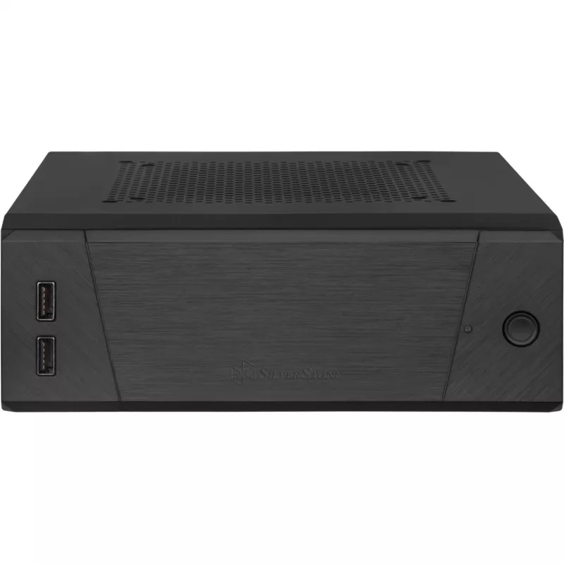 SilverStone MILO ML10 - USFF - Mini-ITX - bez zasilacza - Czarny - USB/Audio (SST-ML10B)