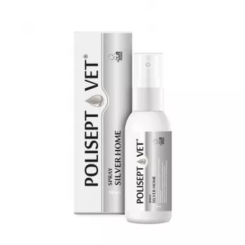 Spray na rany JM Sante Polisept Vet 50 ml dla psów i kotów, butelka plastikowa 50 ml