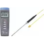 VOLTCRAFT K101 + TP 208 przyrząd do pomiaru temperatury -200 do +1370 °C Sonda typu K