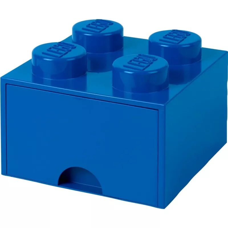 LEGO Brick Drawer 4 niebieski, pudełko do przechowywania niebieskie