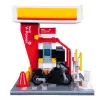 Model stacji benzynowej Jamara CaDA Shell 402858 ze szczegółowym projektem