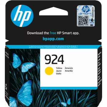 HP 924 żółta oryginalna kaseta z tuszem
