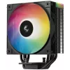 Wentylator DeepCool AG400 BK ARGB V2 120 mm Czarny — 120 mm wentylator chłodzenia procesora z łożyskiem hydraulicznym, obsługa wielu gniazd