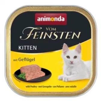 Mokra karma dla kota animonda Vom Feinsten Junior Kurczak 100 g — okres wzrostu, 10% białka, 7% tłuszczu