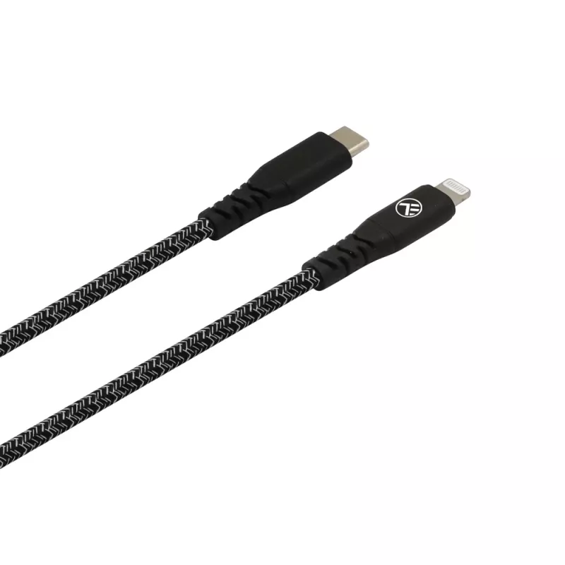 Data kabel Tellur Type-C to Lightning 3A PD60W 1m — czarny