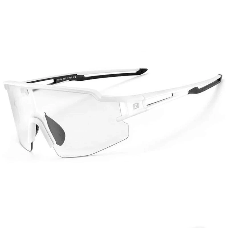 Rockbros 10172 UV400 białe fotochromowe okulary rowerowe