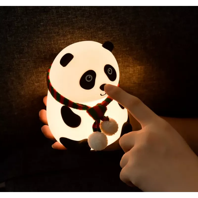 Lampa stołowa Tellur Panda TLL441181 LED przenośny nocnik zasilany bateriami
