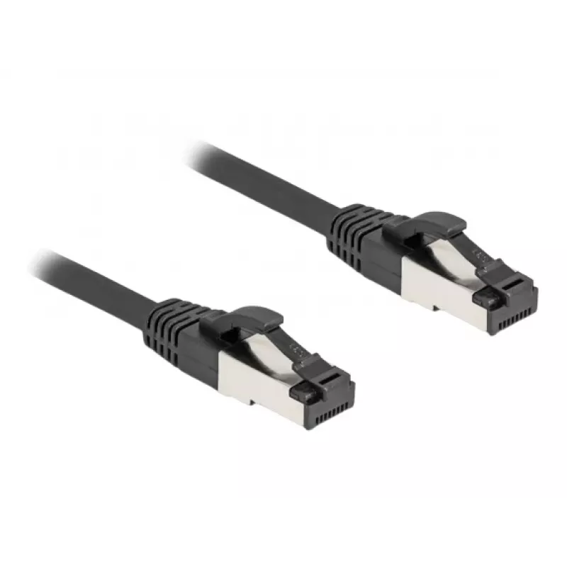 Kabel sieciowy DeLOCK 80566 RJ-45 Cat8.1 0,25 m czarny