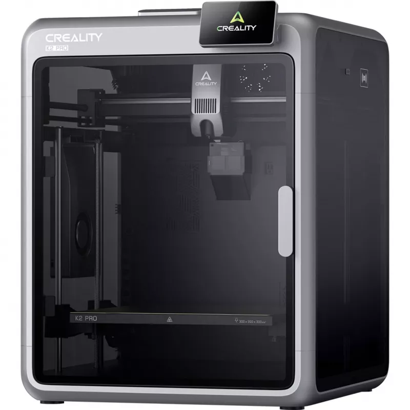 Drukarka 3D Creality K2 Pro — objętość robocza 300×300×400 mm, podwójna oś Z