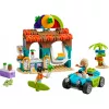 LEGO Friends Stoisko z koktajlami na plaży Zestaw do zabawy w jedzenie dla dzieci Prezent dla dziewczynek i chłopców od 6 lat z 2 minilaleczkami figurką żółwia i