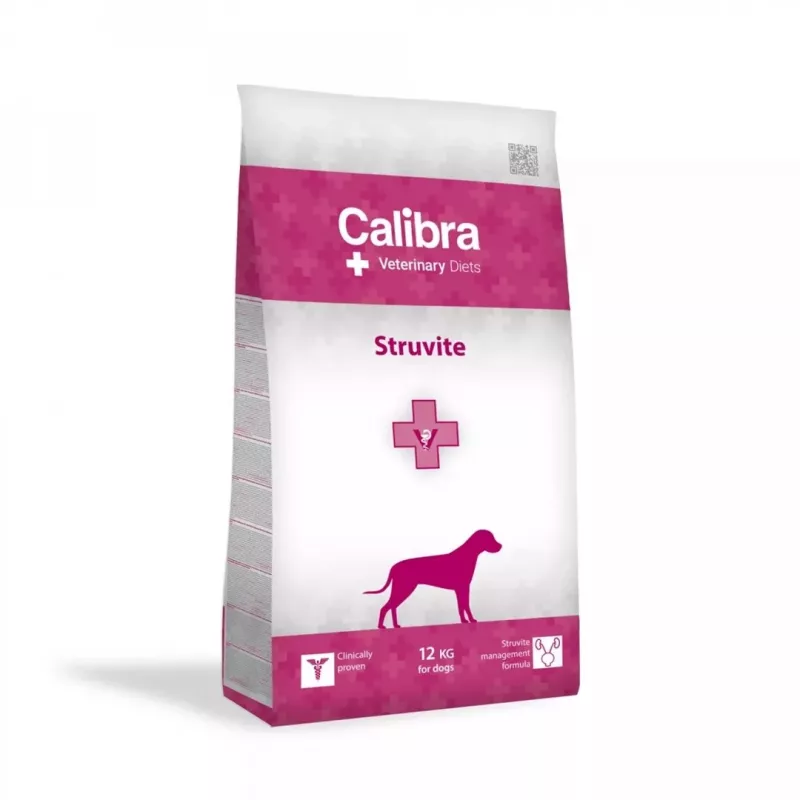 Sucha karma dla psa Calibra Veterinary Diets Struvite 12 kg — weterynaryjna formuła na drogi moczowe, kurczak, bez cukru, bezglutenowa