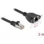Kabel sieciowy DeLOCK 90778 Czarny 3 m Cat6a S/FTP