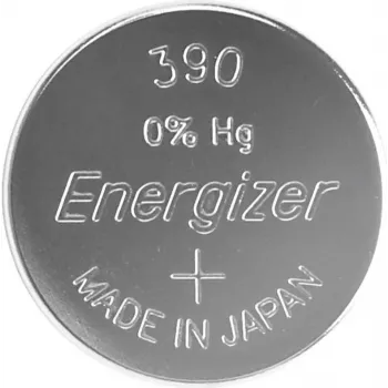 Energizer Bateria pastylkowa 390 Srebrna Tlenek srebra SR54 90 mAh 1,55 V 1 szt. (638252)