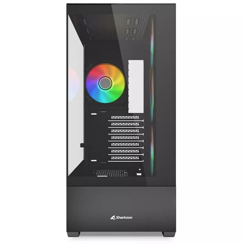 Obudowa PC Sharkoon AK6 RGB, ATX, czarna