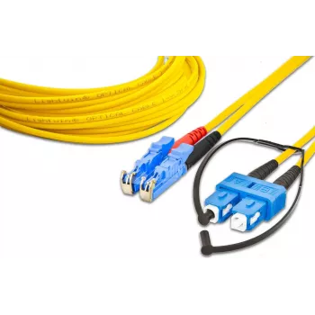 Lightwin Wysokiej Jakości Dupleksowy Kabel Patchcord LWL - SM - LSH - SC (LDP-09 LSH-SC 3.0)