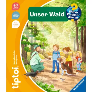 tiptoi Dlaczego? Jak? Po co? Nasz las, książeczka edukacyjna