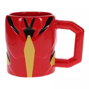 Kubek Paladone Iron Man Kształt Czerwony 0,5L Pojedynczy