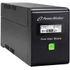 PowerWalker VI 800 SW FR zasilacz awaryjny (UPS) Line-Interactive 0.8 kVA 480 W 2 gniazda wyjściowe