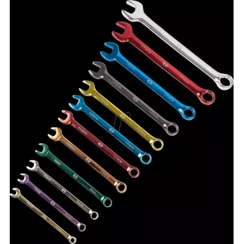 Komplet kluczy oczkowych c.k tools T436M12ST — 12-częściowy zestaw w rozmiarach 6–19 mm