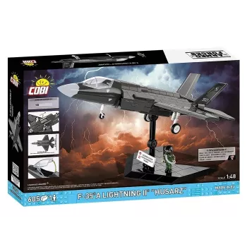 Zestaw konstrukcyjny Cobi F-35A Lightning II — 605 elementów, model w skali
