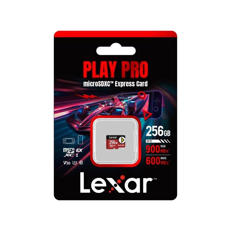 Karta pamięci Micro SDXC Lexar 256 GB UHS-I LMSXPS0256G-BNNNG