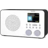 Radio internetowe TECHNISAT VIOLA 2 C IR — Tuner analogowy i cyfrowy, DAB+/FM, Wi‑Fi, 3 W, 2,4-calowy TFT, 3,5 mm, Czarny/Biały
