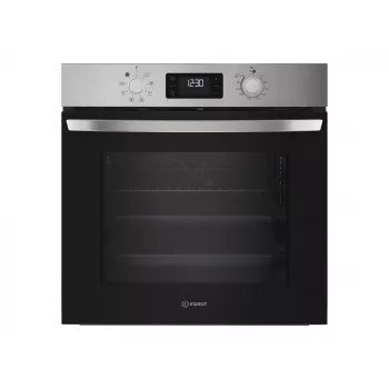 INDESIT Piekarnik | IO 255HU X | 71 L | Elektryczny | Hydrolityczne | Elektroniczne | Wysokość 59,5 cm | Szerokość 59,5 cm | Stal nierdzewna