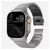 Pasek tytanowy NOMAD do Apple Watch 46mm/49mm srebrny