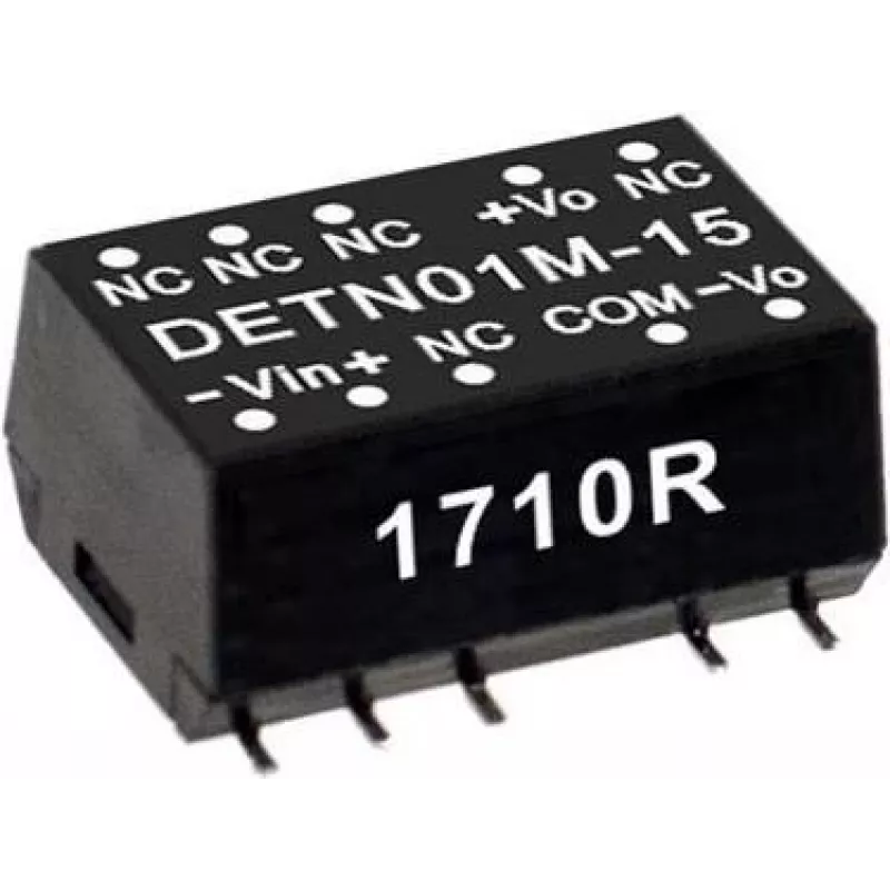 MEAN WELL DETN01L-12 Zasilacz i przetwornica napięcia 1 W (DETN01L-12)