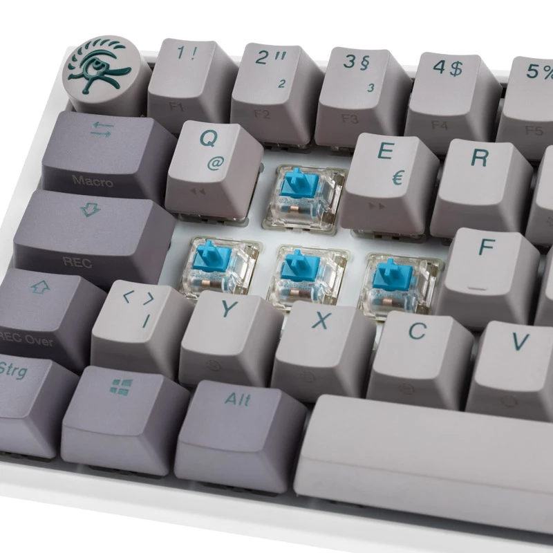 Klawiatura Ducky One 3 Mini do gier USB Szara