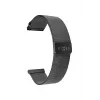 Pasek do zegarka FIXED Mesh Strap FIXMEST-18MM-BK 18 mm szybkozłączka czarny metalowa siateczka