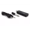 Mikrofon karaoke MEDIA-TECH MT395 Accent Pro — przewodowy, czarny, włącznik/wyłącznik, maks. zasięg 20 m, komplet 2 szt.