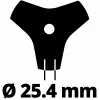 Ostrze do podkaszarki Einhell 3405083 Stal nierdzewna 20 cm Czarny