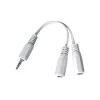 Rozdzielacz audio 3.5mm/10cm biały CCA-415-0.1M GEMBIRD
