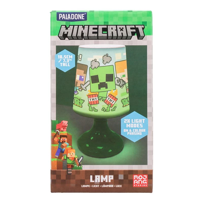 Lampa stołowa Paladone Minecraft