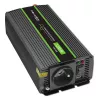 Przetwornica samochodowa Qoltec Monolith 1200 W Czarna 12 V