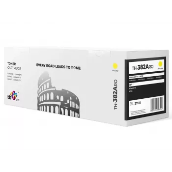 Toner TB kompatybilny z HP CF382A żółty, 2700,ref