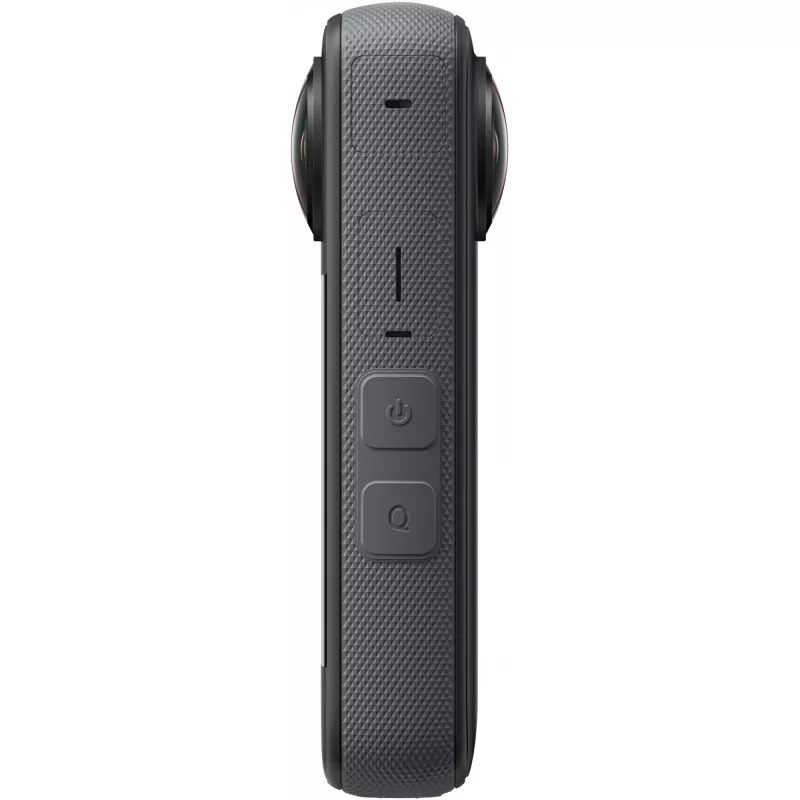 Kamera sportowa Insta360 X3 — 72 MP, 5K Ultra HD (5760×2880), 100 kl./s, CMOS, Wi‑Fi, wbudowany wyświetlacz, MicroSD, 0,508 kg, czarna