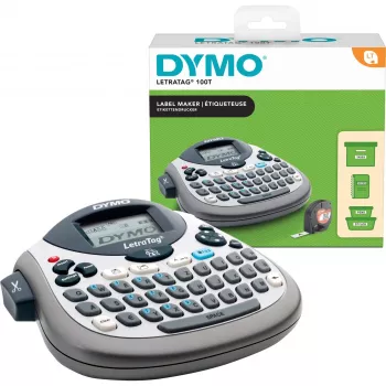 Dymo LetraTag LT-100T z klawiaturą QWERTZ, ręczna termiczna drukarka etykiet