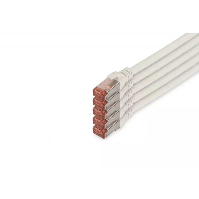Kabel sieciowy Digitus CAT 6 S/FTP RJ-45 10m biały