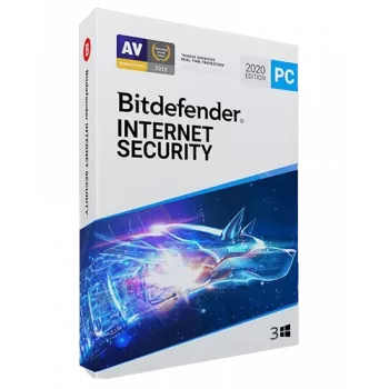 Bitdefender Internet Security | 3 PC | 1 Rok | Tylko UE