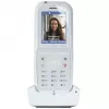 Telefon DECT agfeo DECT 77 IP — bezprzewodowa słuchawka VoIP z zestawem głośnomówiącym, identyfikatorem rozmówcy, wyświetlaczem (biały)