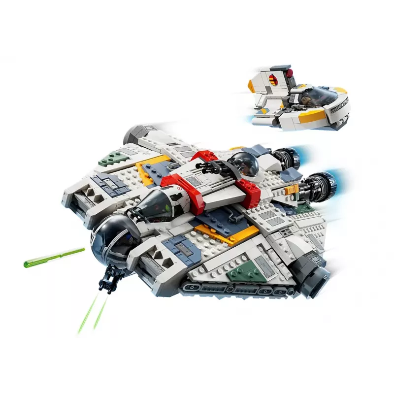 LEGO Star Wars playset 75357 — The Ghost i Phantom II, 1394 elementy, 4 minifigurki, wiek 10+
